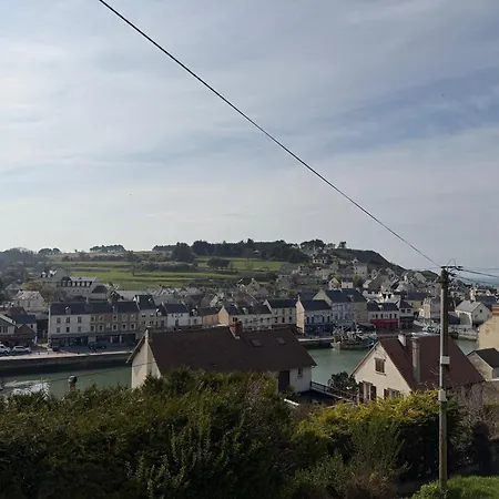 Port Bleu Charmante Maison Bien Equipee Vue Port Et Mer, Belle Terrasse, 2 Chambres, 2 Wc, 1 Sdb , A 5 Mn A Pied Du Centre De Port En Bessin, Proche De Bayeux Et Omaha Beach Port-en-Bessin-Huppain