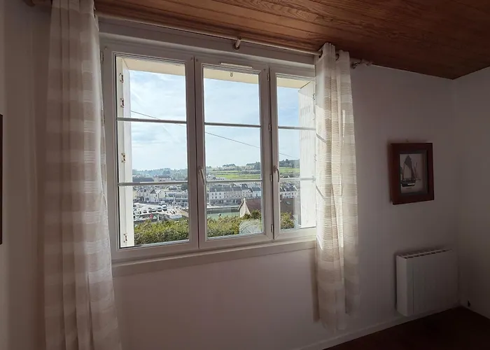 Semesterbostad Bleu Charmante Maison Vue Et Mer, Belle Terrasse, A 5 Mn A Pied Du Centre De En Bessin, Proche De Bayeux Et Omaha